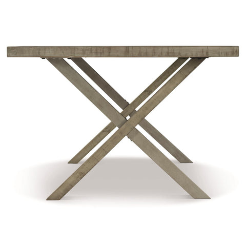 Bernhardt Milo Farmhouse Dining Table in Rustic Farm Style