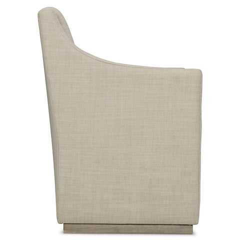 Casey Artful Traditionalist Farmhouse Upholstered Armchair