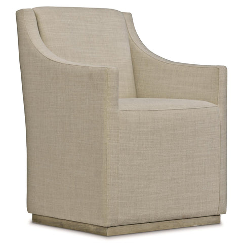 Casey Artful Traditionalist Farmhouse Upholstered Armchair