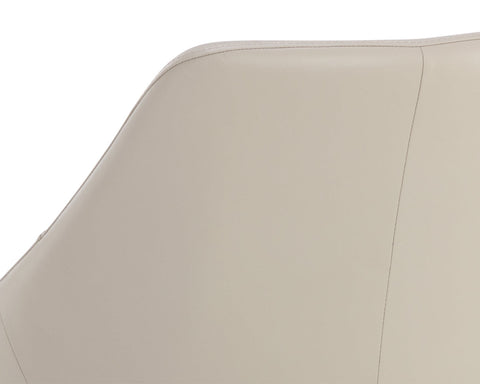 Timeless Minimalist Dining Armchair with Tapered Legs