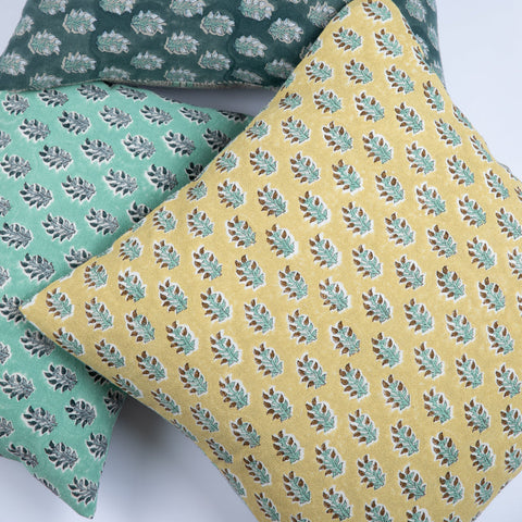 Filling Spaces Artful Traditionalist Bohemian Handcrafted Lumbar Throw Pillow - 18 x 18 - 20 x 20 - 22 x 22 - 24 x 24 - 26X 26 - 14 x 20 - 14 x 40 - 18 x 40 - 16 x 50