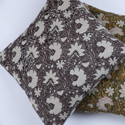 Filling Spaces Artful Traditionalist Handcrafted Bohemian Accent Throw Pillow - 18 x 18 - 20 x 20 - 22 x 22 - 24 x 24 - 26X 26 - 14 x 20 - 14 x 40 - 18 x 40 - 16 x 50