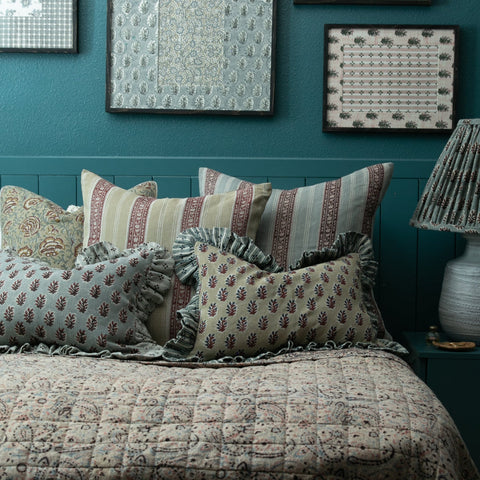 Filling Spaces Artful Traditionalist Accent Pillow Traditional Square - 18 x 18 - 20 x 20 - 22 x 22 - 24 x 24 - 26X 26 - 14 x 20 - 14 x 40 - 18 x 40 - 16 x 50