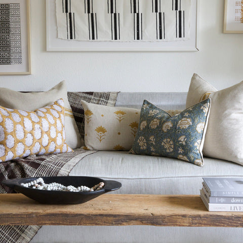 Filling Spaces Classic Minimalist Scandinavian Accent Square Throw Pillow - 18 x 18 - 20 x 20 - 22 x 22 - 24 x 24 - 26X 26 - 14 x 20 - 14 x 40 - 18 x 40 - 16 x 50