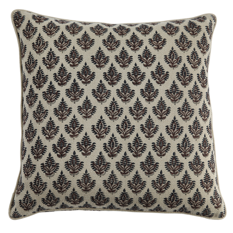 Filling Spaces Artful Traditionalist Bohemian Embroidered Accent Throw Pillow - 18 x 18 - 20 x 20 - 22 x 22 - 24 x 24 - 26X 26 - 14 x 20 - 14 x 40 - 18 x 40 - 16 x 50