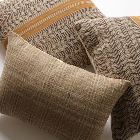 Filling Spaces Artful Traditionalist Handcrafted Bohemian Accent Throw Pillow - 18 x 18 - 20 x 20 - 22 x 22 - 24 x 24 - 26X 26 - 14 x 20 - 14 x 40 - 18 x 40 - 16 x 50