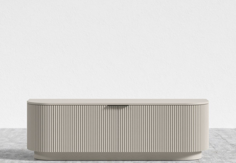 Rove Concepts Athena Timeless Minimalist Fluted Media Console