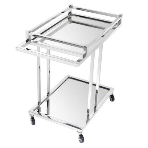 Beverly Hills Modern Rectangle Bar Cart