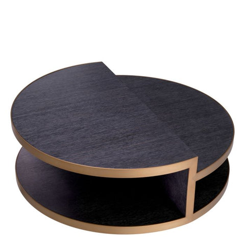 Eichholtz Timeless Minimalist Modern Drum Coffee Table