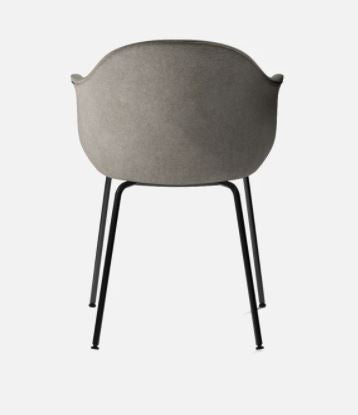 Timeless Minimalist Modern Upholstered Barrel Dining Armchair