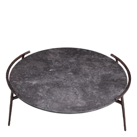 Timeless Minimalist Modern Round Marble Coffee Table
