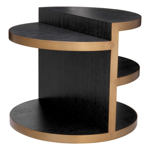 Eichholtz Timeless Minimalist Contemporary Semi-Circle Center Table