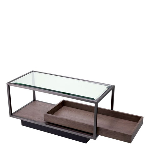 Space Saving Modern Center Table with Frame Accent Table