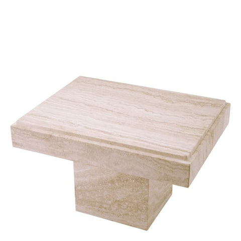 Space Saving Minimalist Stone Center Table