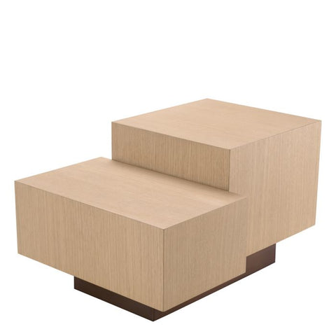 Eichholtz Nerva Minimalist Center Table with Block Foot