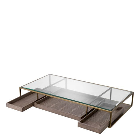 Eichholtz Timeless Minimalist Contemporary Rectangle Coffee Table