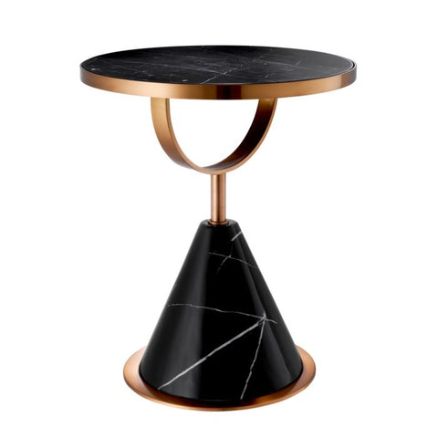Eichholtz Timeless Minimalist Round Drum Center Table
