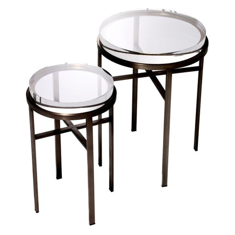 Eichholtz Space Saving Contemporary Round Center Table