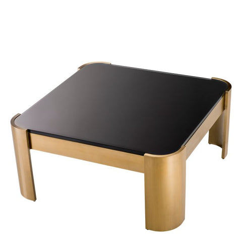 Eichholtz Timeless Minimalist Square Coffee Table Modern Design