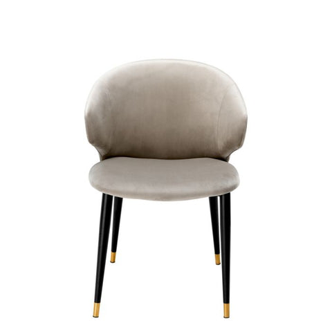 Timeless Minimalist Barrel Upholstered Dining Armchair