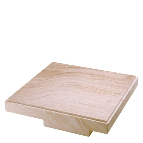 Eichholtz Timeless Minimalist Square Stone Coffee Table