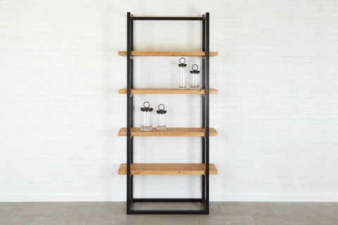 Industrial Modern Powder-coated Bookshelf