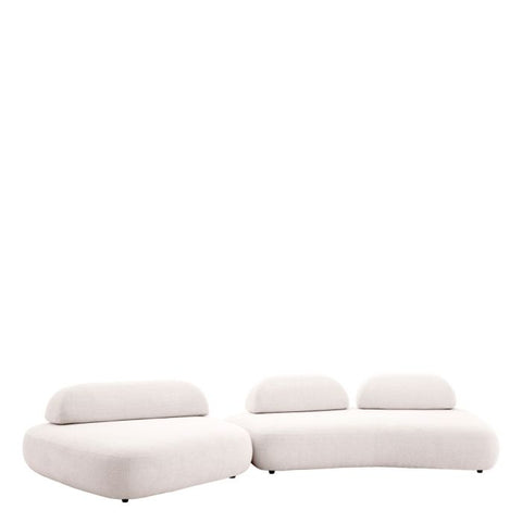 Residenza Curved Asymmetrical Modular Sectional Sofa