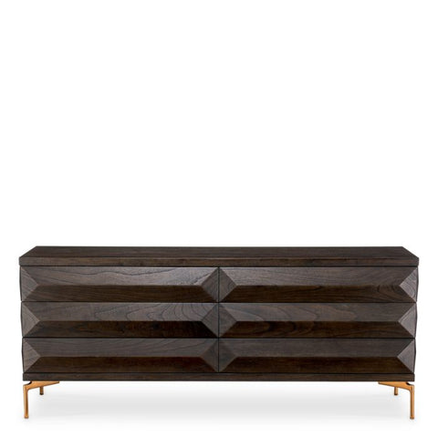 Denver Modern Double Dresser with Inset Handles