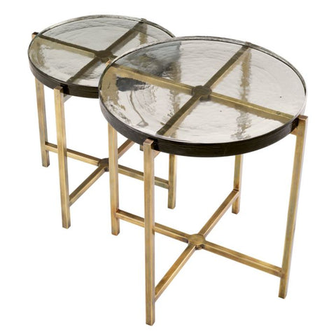Eichholtz Vintage Space Saving Round Center Table