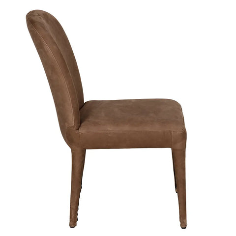 Timeless Minimalist Traditional Upholstered Dining Side Chair