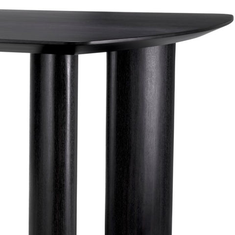 Eichholtz Timeless Minimalist Modern Curved Dining Table