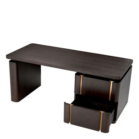Timeless Minimalist Writing Desk with Storage Contemporary Design