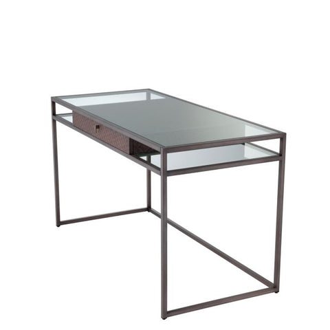 Timeless Minimalist Contemporary Writing Desk with Storage