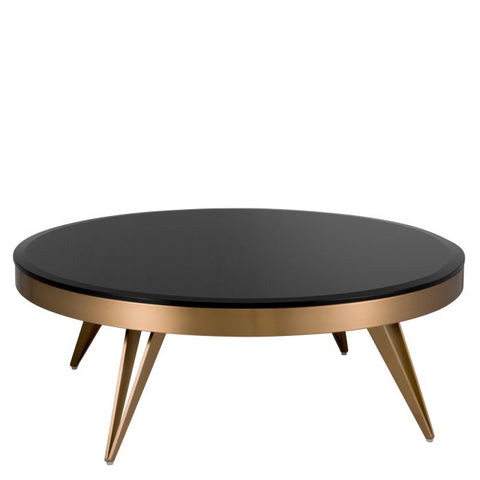Eichholtz Timeless Minimalist Modern Round Coffee Table