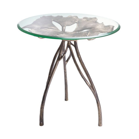 Eichholtz Vintage Space Saving Round Center Table with Legs
