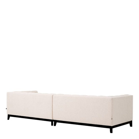 Ditmar Contemporary Boucle Tuxedo Sofa