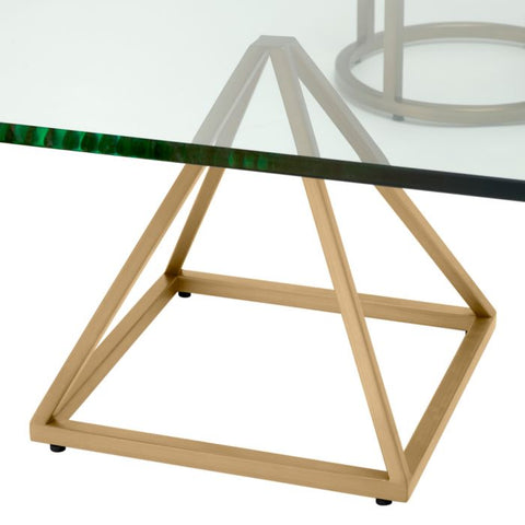 Eichholtz Timeless Minimalist Modern Square Coffee Table