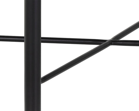 Timeless Minimalist Modern Accent Stool with Cylinder Leg