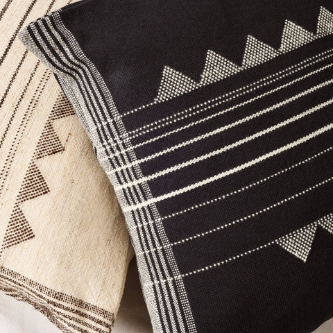 Artful Traditionalist Bohemian Accent Square Throw Pillow