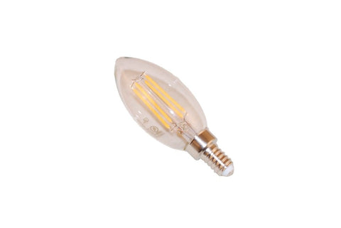 40 Watt Led Clear Torpedo Candelabra Bulb