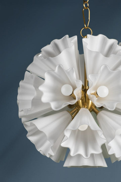 Capri Sputnik Chandelier Modern Accent Ceiling Light