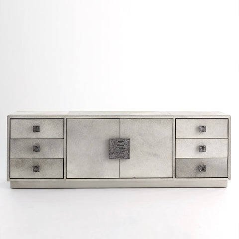 Metro Modern Accent Cabinet with Knob Handle
