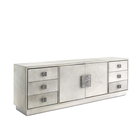 Metro Modern Accent Cabinet with Knob Handle