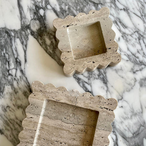 Mini Box in Travertine