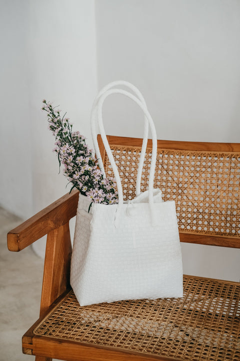 Casual Handmade Braided Tote