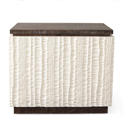 Emory Contemporary Two Tone Accent Cabinet