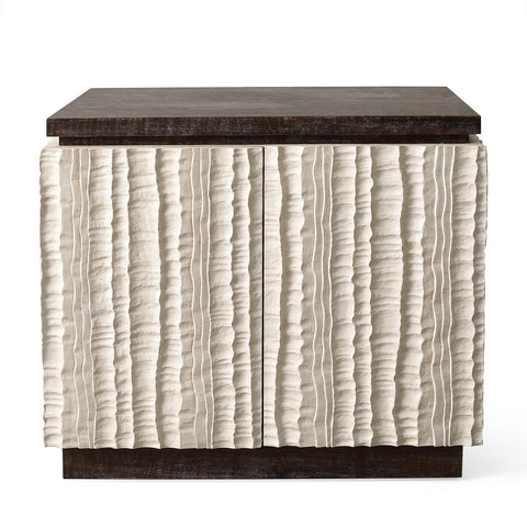 Emory Contemporary Two Tone Accent Cabinet