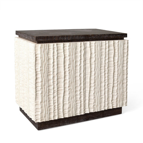 Emory Contemporary Two Tone Accent Cabinet