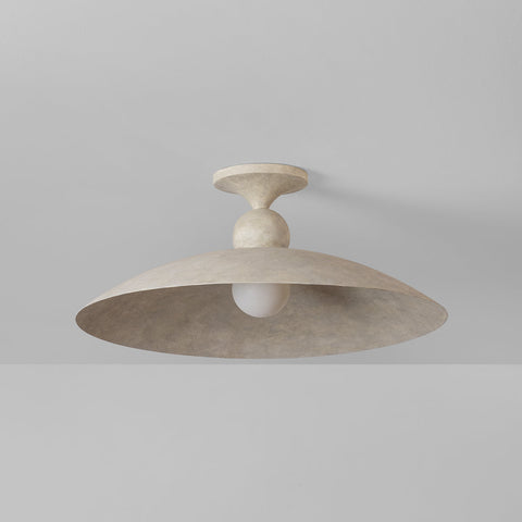 Teelin Ambient Minimalist Bowl Flush Mount Ceiling Light