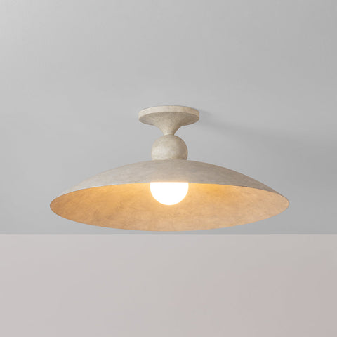 Teelin Ambient Minimalist Bowl Flush Mount Ceiling Light